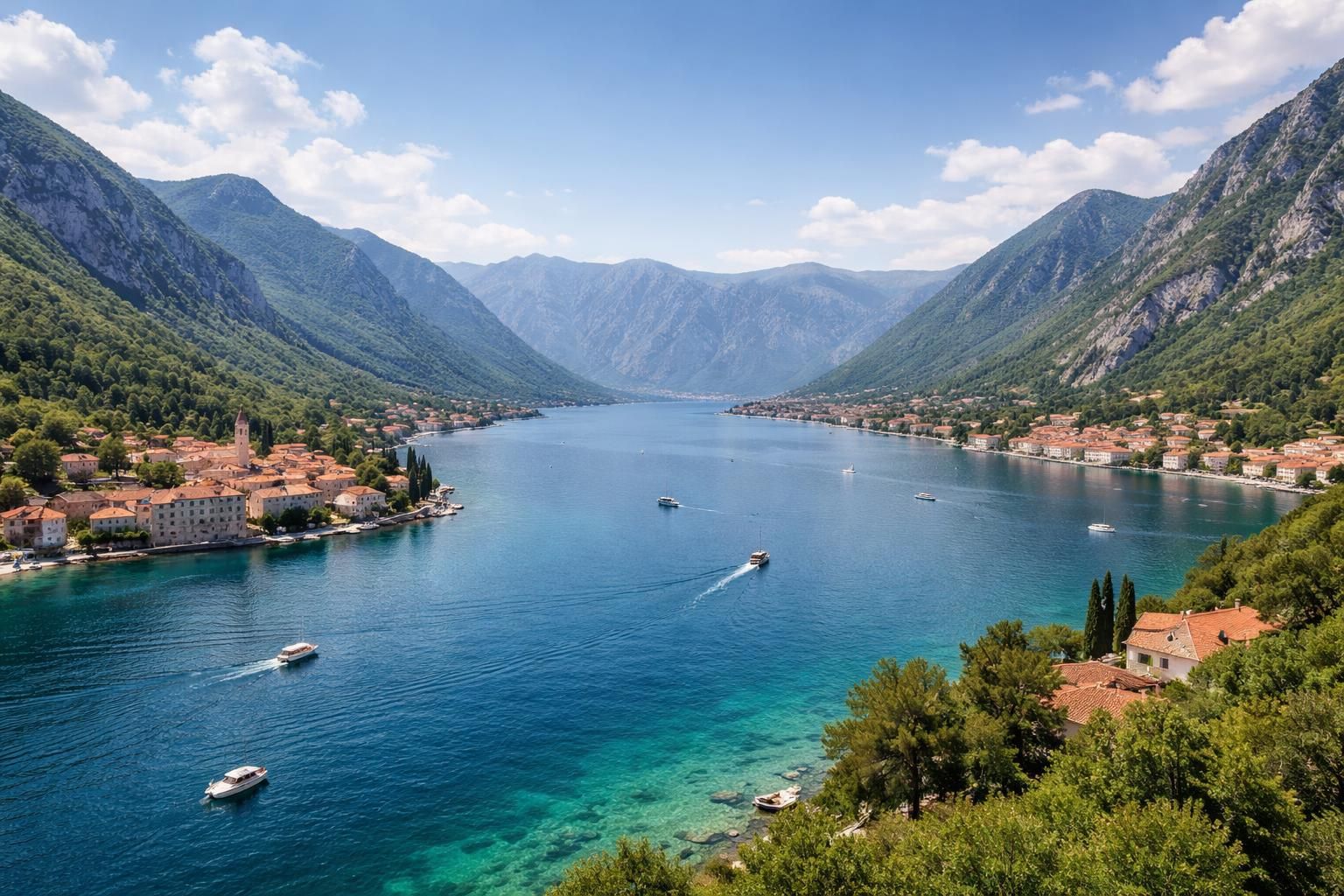 Combien de temps pour visiter les Bouches de Kotor ?