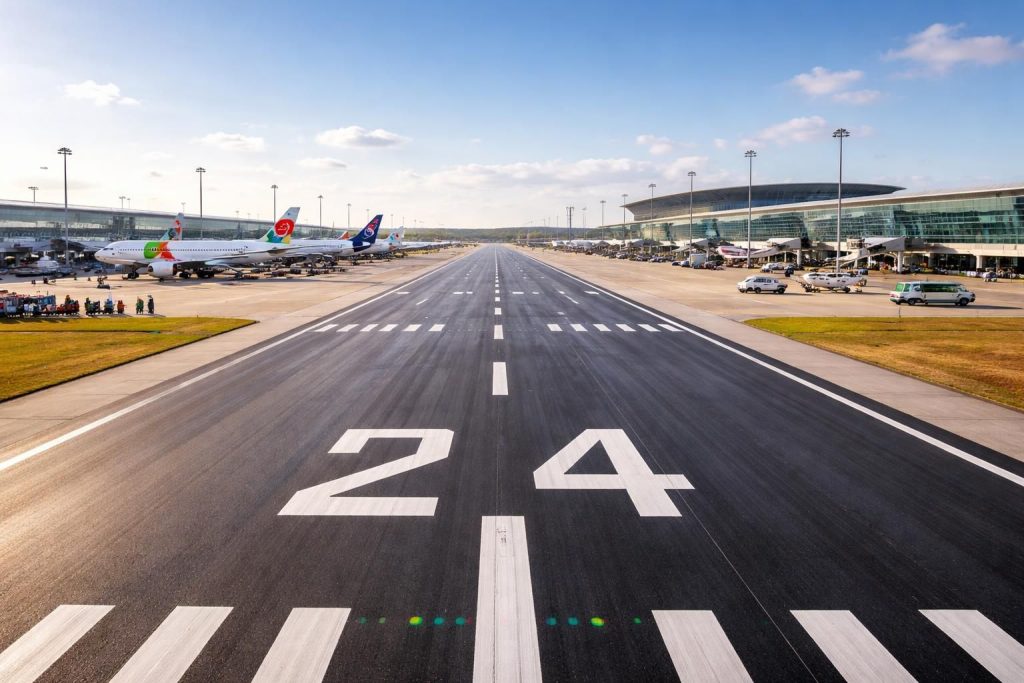 découvrez les nouveautés à l'aéroport de porto : une piste toute neuve et un aéroport en pleine activité pour un voyage en toute sérénité.