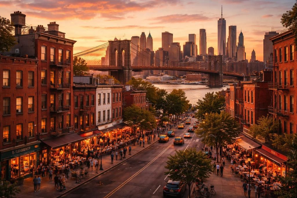 découvrez brooklyn à new york : les lieux incontournables à visiter et les meilleurs hébergements pour un séjour inoubliable.