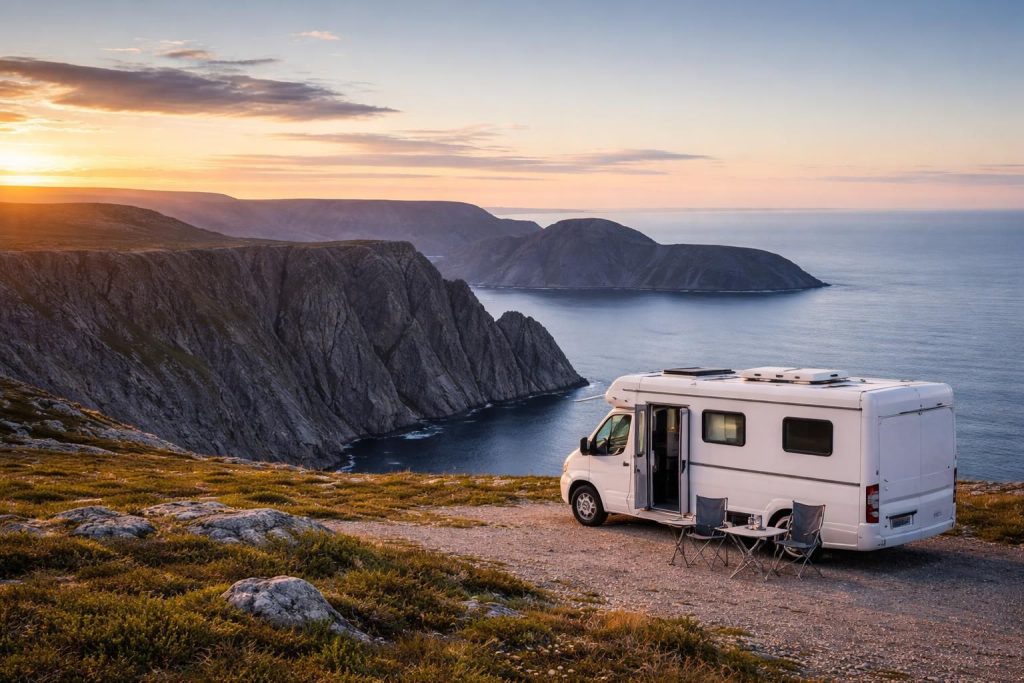 découvrez l'aventure ultime au cap nord en camping-car : paysages à couper le souffle, conseils de voyage et itinéraires pour un road trip inoubliable.