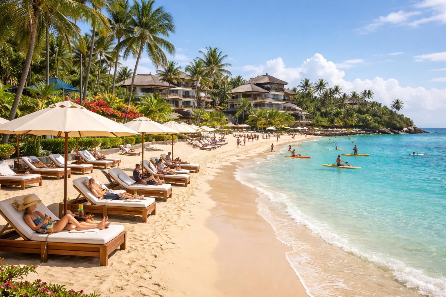 Nusa Dua à Bali : plages, hôtels de rêve et activités possibles