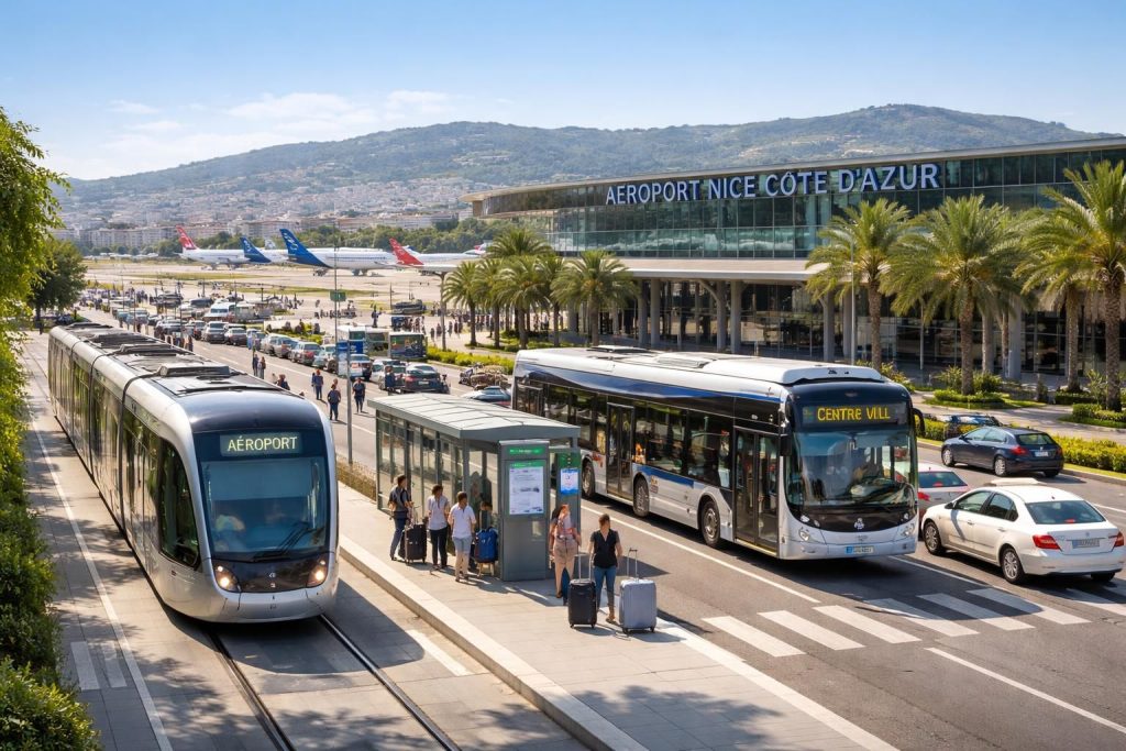 découvrez les meilleures options de transport depuis l'aéroport de nice pour rejoindre facilement le centre-ville. navettes, taxis, bus et services de transfert, tout pour un trajet rapide et confortable.