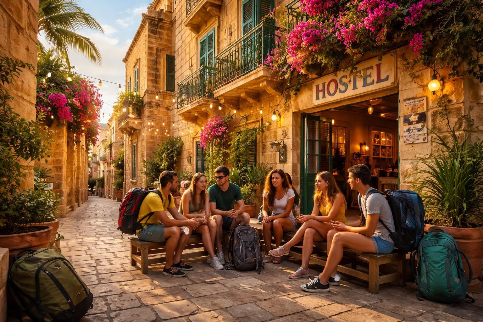Hostel malta : auberges jeunesse Malte