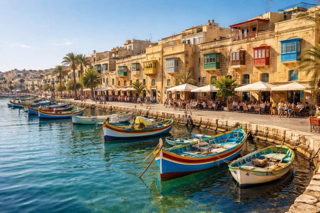 découvrez marsaskala, charmante ville portuaire située dans le sud de malte, idéale pour une visite entre culture, nature et gastronomie locale.